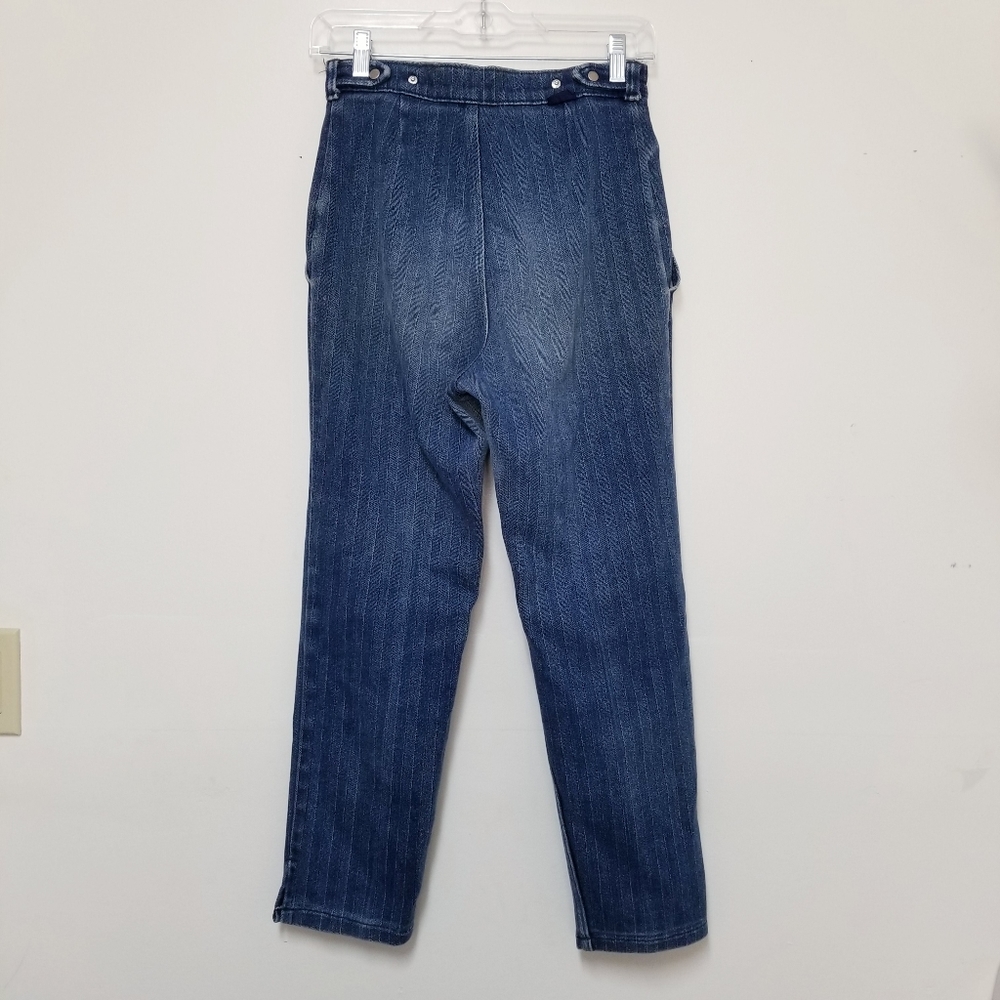 Vintage Wrangler Women's High Waisted Blue Jeans - Picture 3 of 7